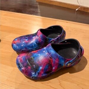 CROCS Colorful Galaxy Mules